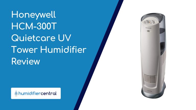 Honeywell HCM-300T Quietcare UV Tower Humidifier Review | Humidifier