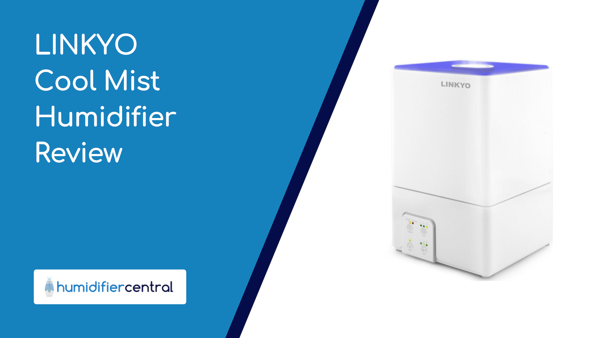 LINKYO Cool Mist Filter Free Ultrasonic Humidifier Review Humidifier